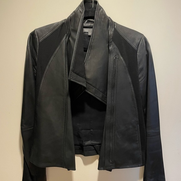Vince leather jacket - Picture 1 of 5